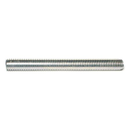 MIDWEST FASTENER Fully Threaded Rod, 5/8"-11, Grade 2, Zinc Plated Finish, 3 PK 76967
